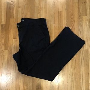 Old Navy Boot-cut Black Khakis